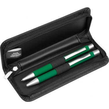 Logotrade corporate gift picture of: Writing set soft touch Uppsala