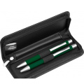 Writing set soft touch Uppsala, dark green