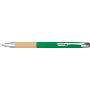 Logo trade advertising product photo of: Recycled ballpoint pen Naples