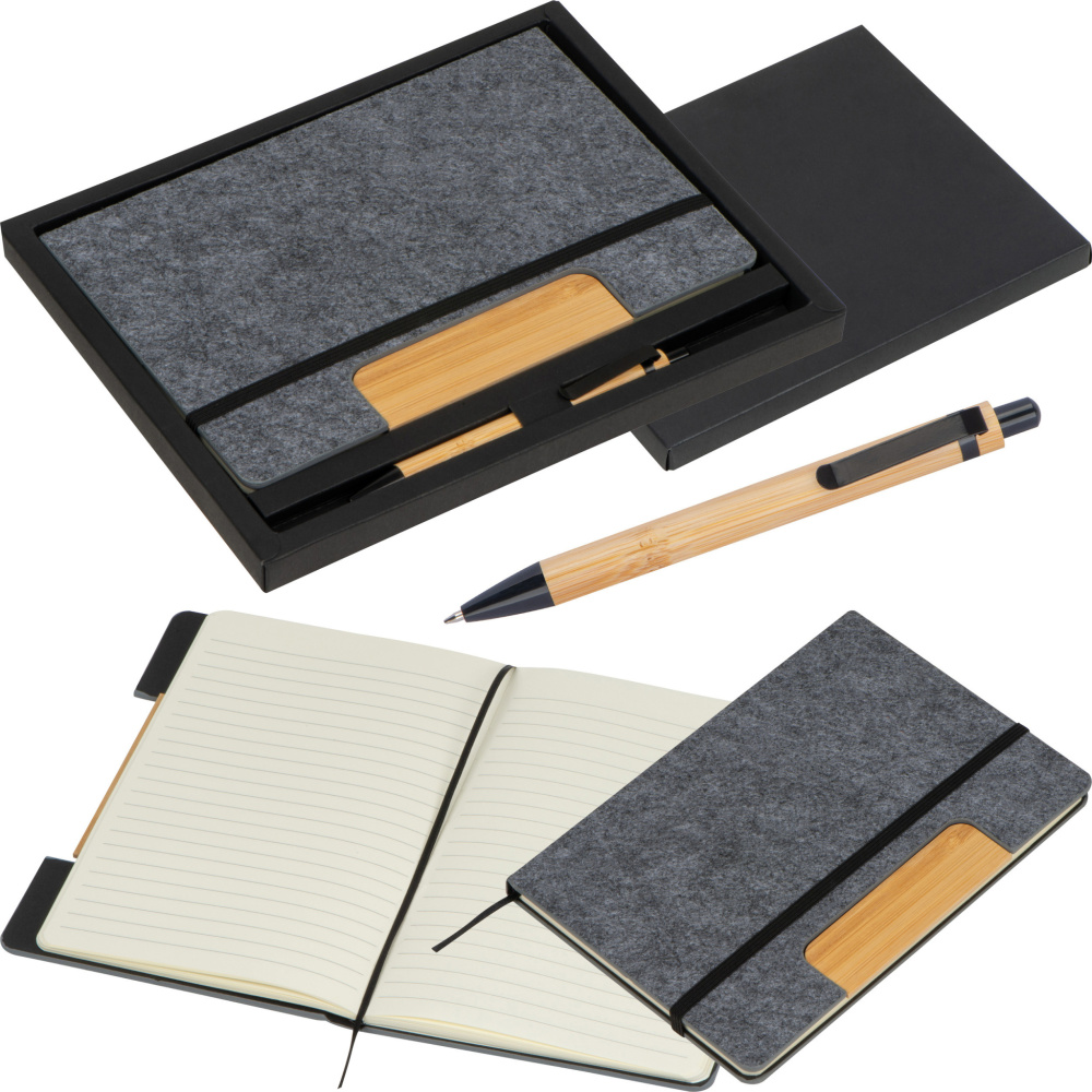 Logotrade promotional product picture of: Notebook set Walsall