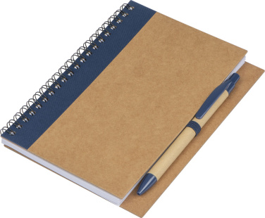 Logo trade promotional merchandise image of: Spiral notebook Ravenna