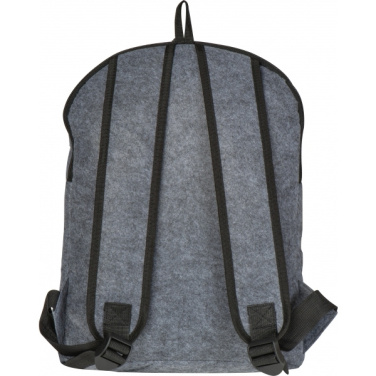 Logo trade advertising product photo of: RPET Backpack Davos