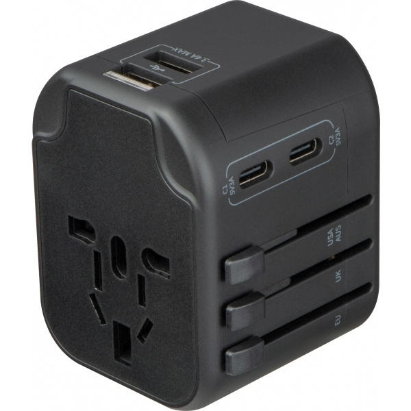 Logotrade business gifts photo of: Travel Adapter Maracena