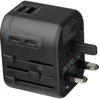 Logotrade promotional merchandise photo of: Travel Adapter Maracena