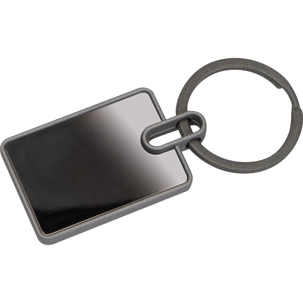 Logo trade corporate gifts picture of: Zinc keychain Tijuana