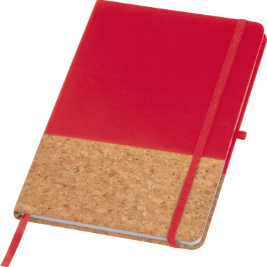 Logo trade promotional merchandise picture of: A5 Notebook NANTES