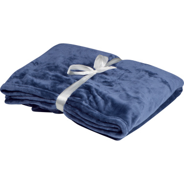 Logo trade business gift photo of: Blanket KAUNAS