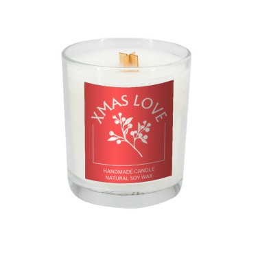 Logotrade corporate gifts photo of: Soy candle 190g Christmas love