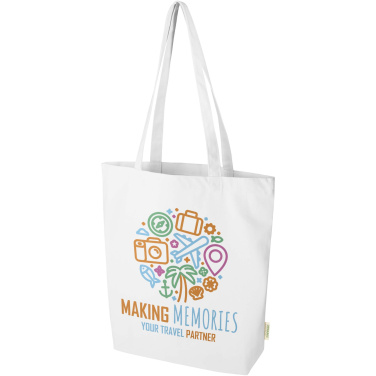 Logo trade promotional gifts image of: Orissa 270 g/m² organic tote bag 10L