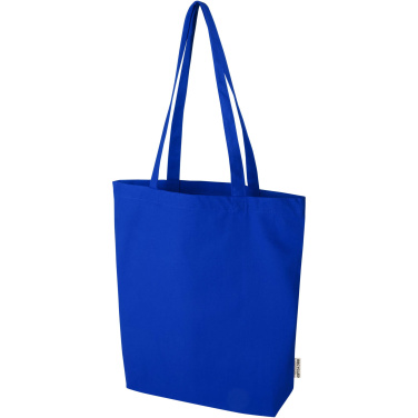 Logo trade promotional giveaways image of: Florida 270 g/m² GRS recycled tote bag 10L