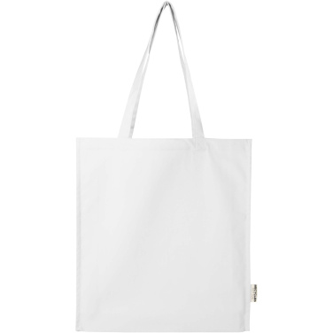 Logotrade business gifts photo of: Florida 270 g/m² GRS recycled gusset tote bag 14L