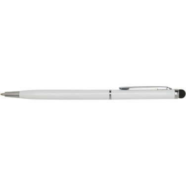 Logotrade promotional giveaway image of: Ore aluminium ballpoint pen with stylus