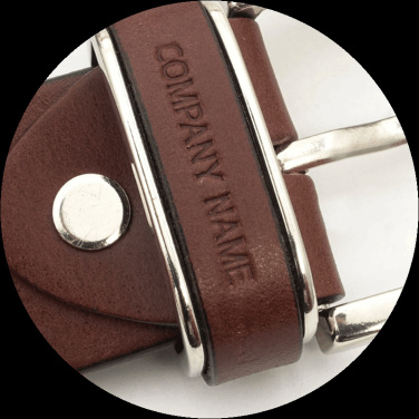 Logotrade promotional merchandise photo of: Leather belt 502035000