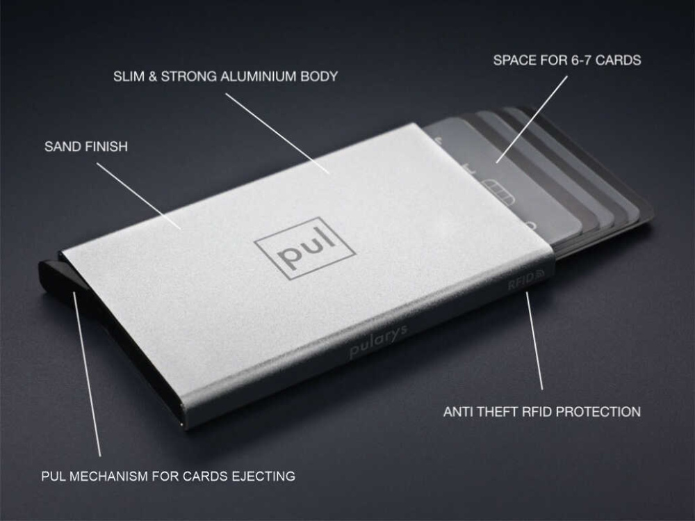 Logotrade promotional gift image of: RFID credit card holder 94410800