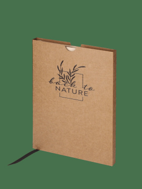 Logo trade promotional item photo of: Recycled Tea Notebook 209734000