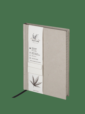 Logotrade promotional gift picture of: Recycled Hemp Notebook 209734300