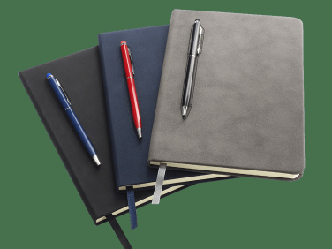 Logotrade advertising product image of: Magnetic notebook with a pen 124715100