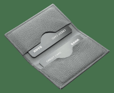 Logo trade promotional merchandise photo of: RFID credit and business card holder 21101500