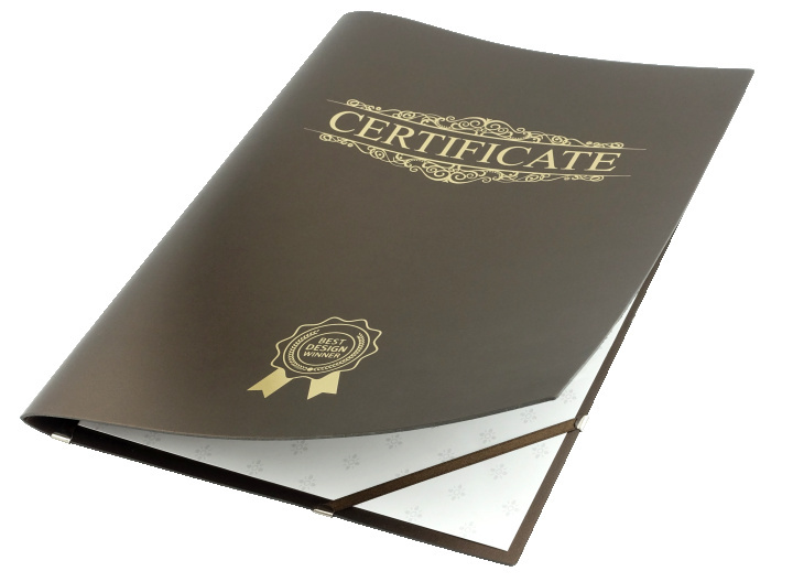 Logo trade promotional products picture of: Certificate cover 152094