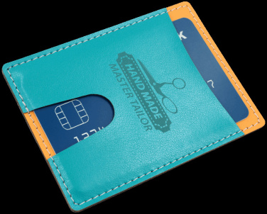 Logo trade corporate gifts image of: Credit card holder 544119