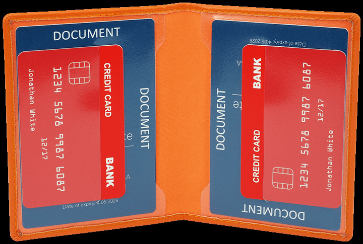 Logo trade advertising products image of: Document wallet 1163119