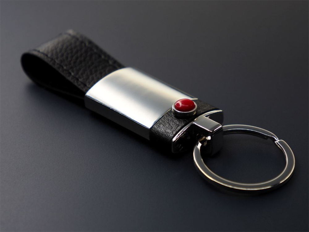 Logo trade corporate gifts picture of: Coral stone Keyring 1293095