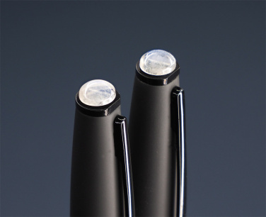 Logo trade promotional giveaways image of: Moonstone Pen set 1287036