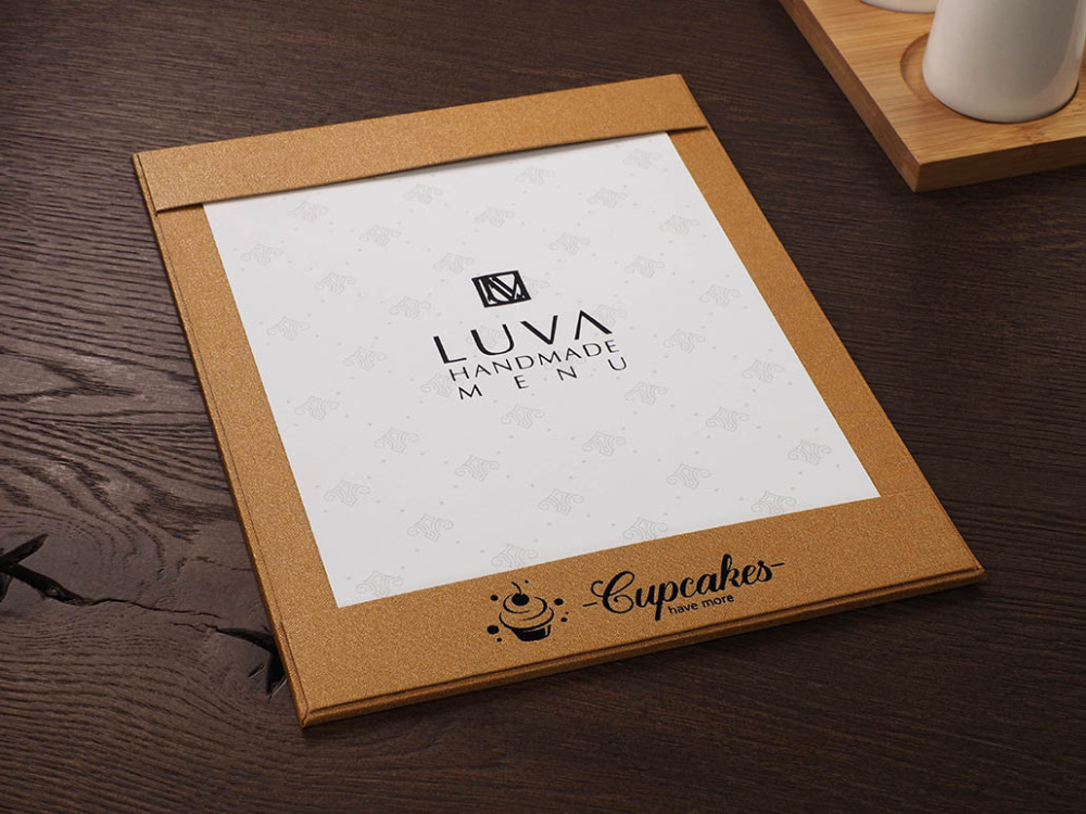 Logo trade advertising product photo of: Menu pad 1024280