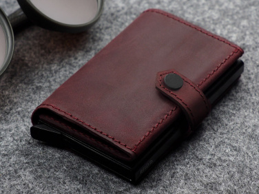 Logotrade promotional item image of: RFID wallet - Hunter Leather 2109284