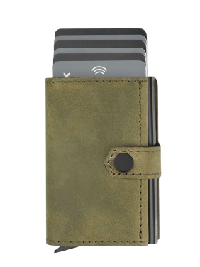 Logo trade business gift photo of: RFID wallet - Hunter Leather 2109284