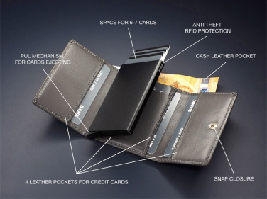 Logo trade promotional products picture of: RFID wallet 1282131