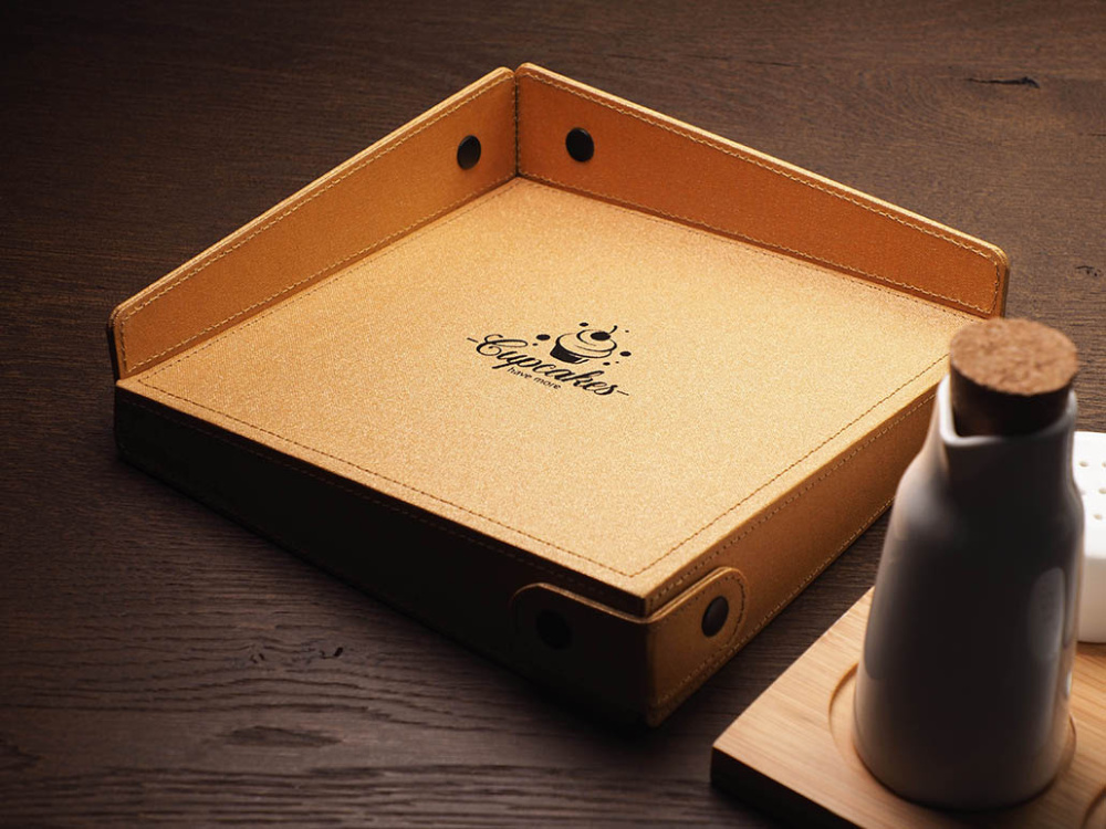 Logo trade promotional items image of: Napkin box 1662280