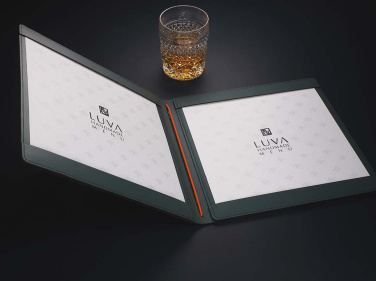 Logo trade advertising products image of: Menu cover Fine Dining Pro 1632094