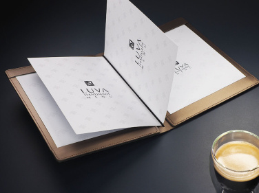 Logo trade promotional giveaways image of: Menu cover Fine Dining Pro 1634094