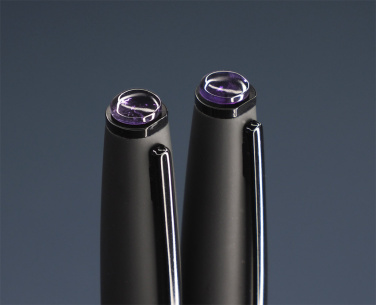 Logo trade promotional giveaways picture of: Amethyst Pen set  1288036