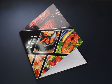 Logo trade advertising products image of: Menu cover 1823117