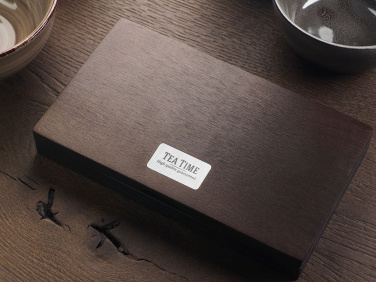 Logo trade promotional giveaway photo of: Wooden bill box 1816121