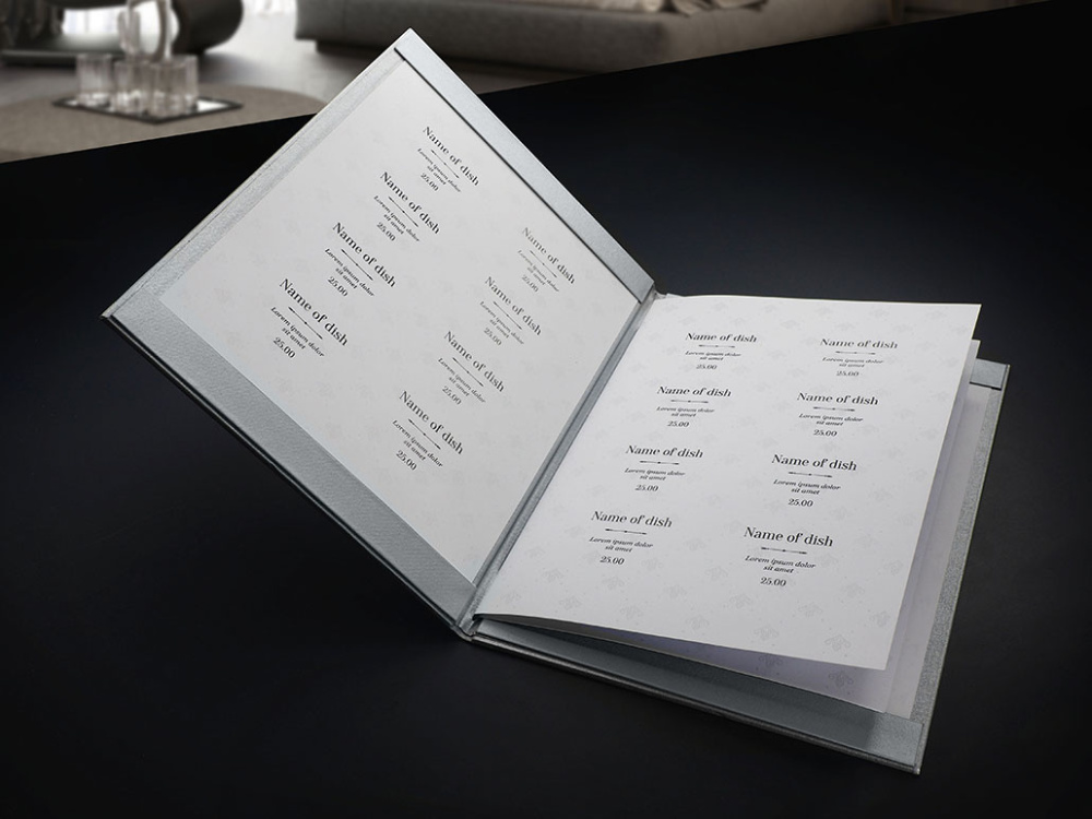 Logotrade corporate gift image of: Menu cover 1679280