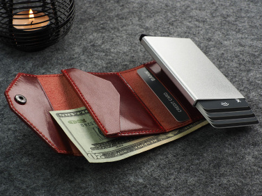 Logo trade promotional items image of: RFID wallet 1931141