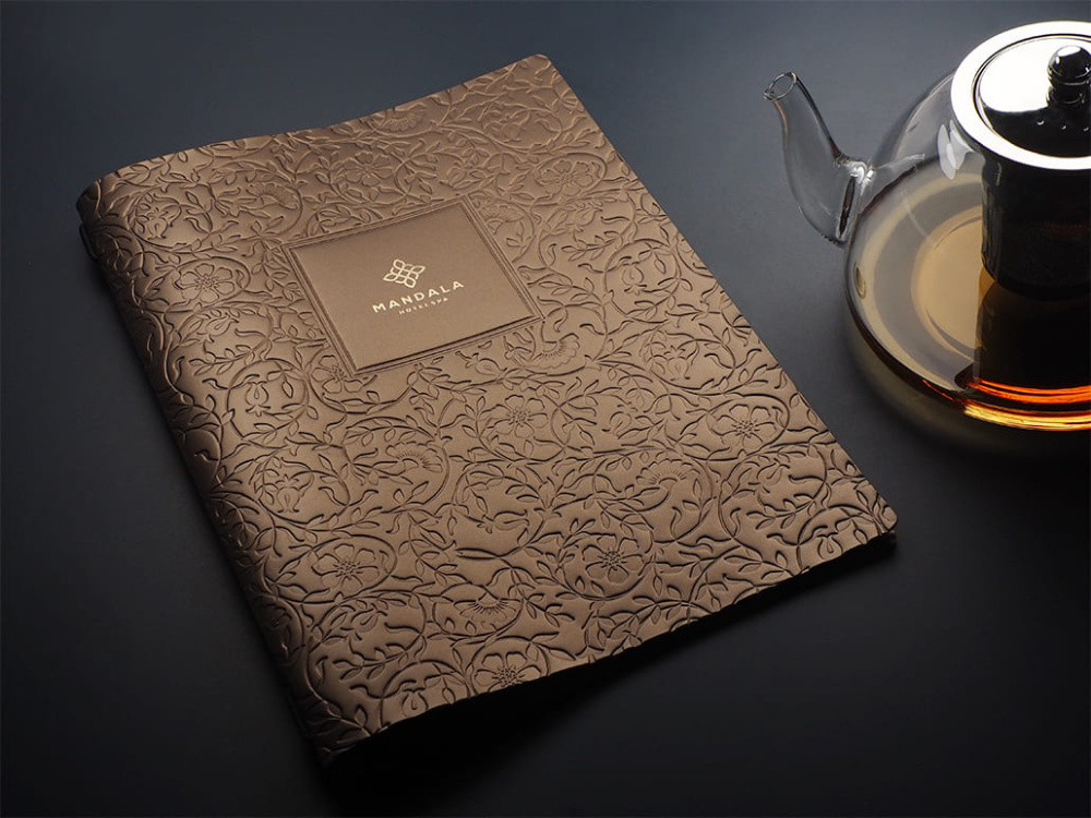 Logo trade promotional merchandise picture of: Menu cover Ambiente 1178336