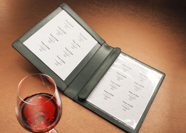 Logo trade promotional gifts picture of: Menu cover 1056119