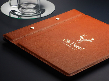 Logo trade promotional merchandise picture of: Menu cover 1085318