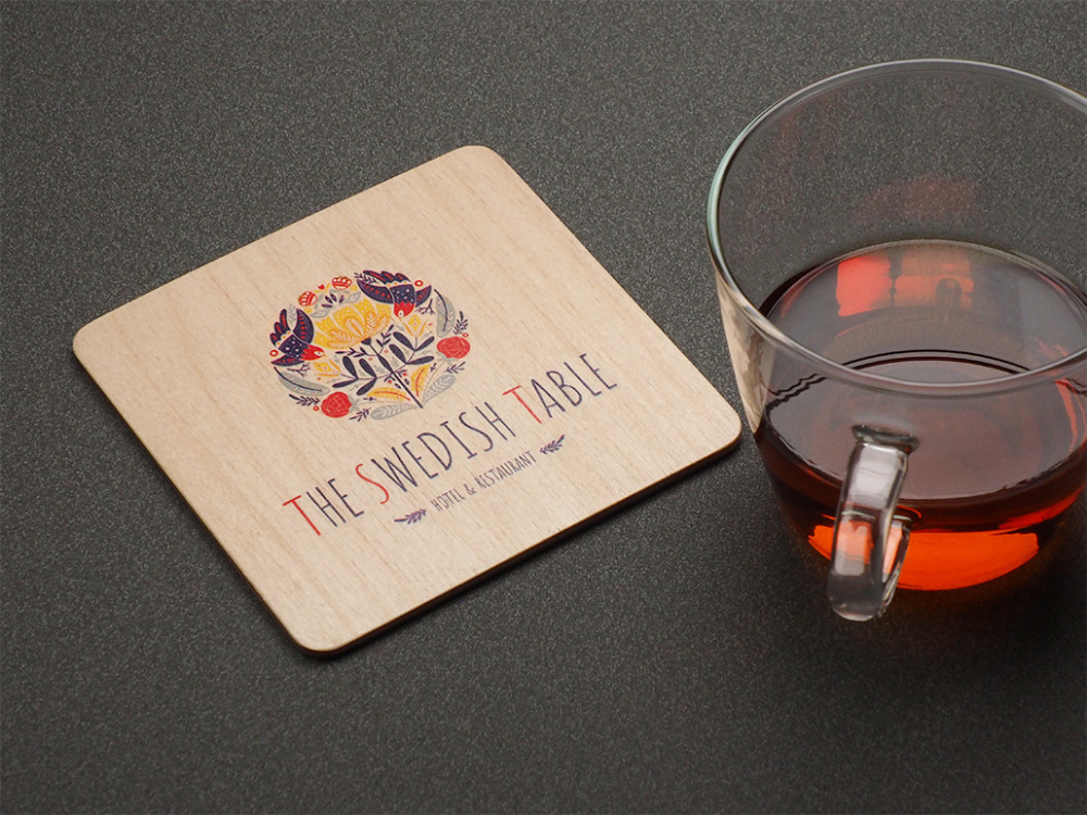 Logo trade promotional products picture of: Coaster 1857121