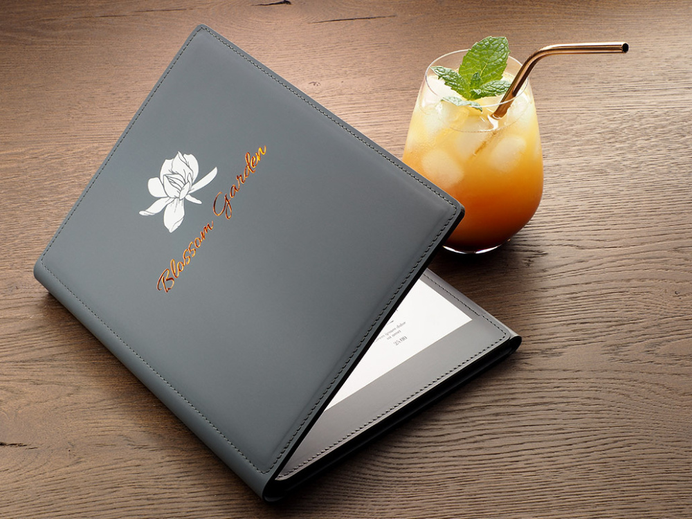 Logo trade promotional items image of: Menu 1112094