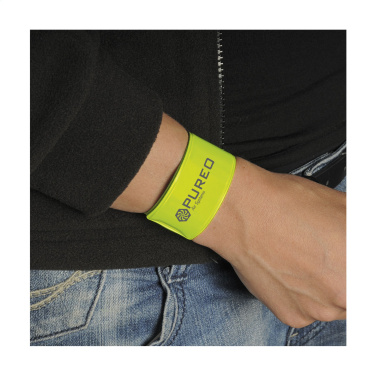 Logo trade corporate gift photo of: SnapWrap fluorescent armband