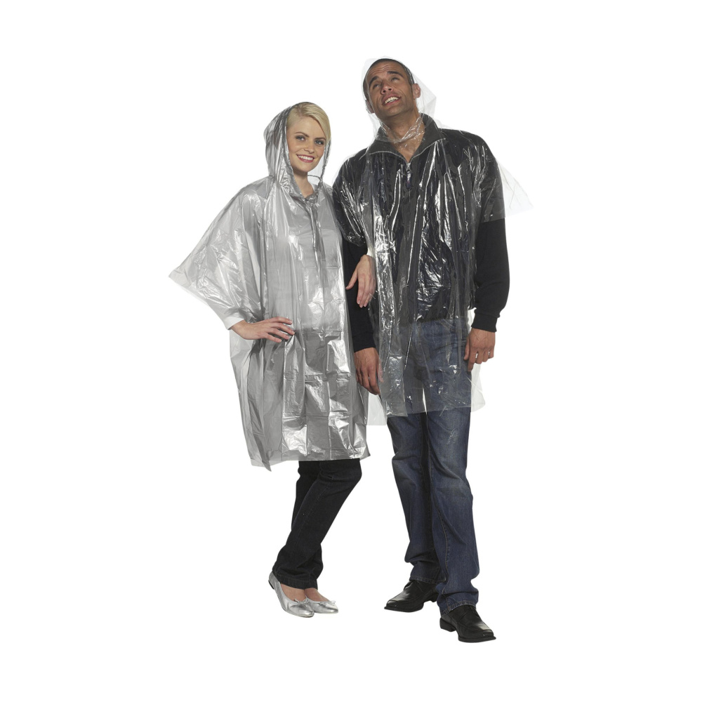 Logotrade promotional gift image of: Clear poncho/raincoat