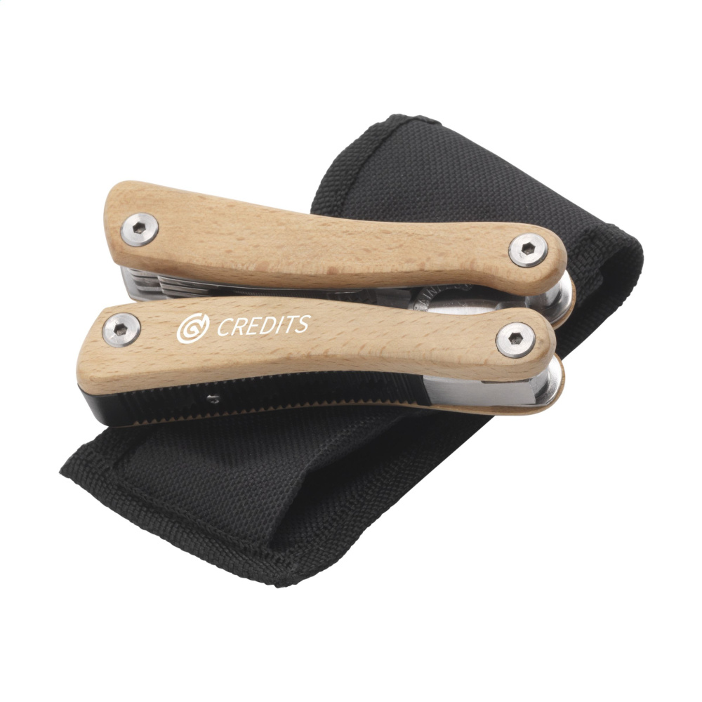 Logo trade promotional gift photo of: Beechwood Multitool