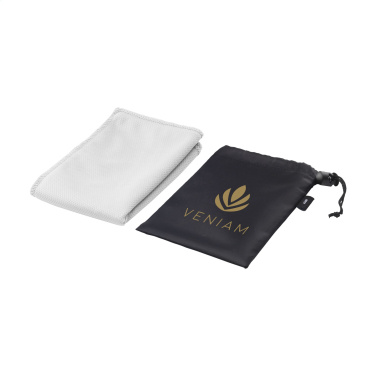 Logo trade promotional items picture of: CoolDown RPET sports cooling towel