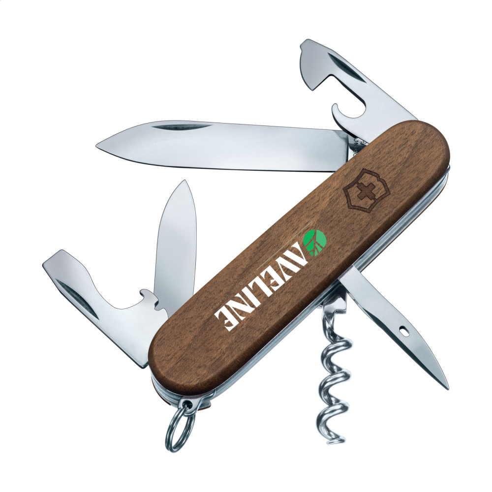 Logo trade promotional product photo of: Victorinox Spartan Wood pocket knife