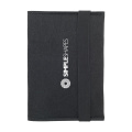 Identify GRS RPET Felt passport holder, black